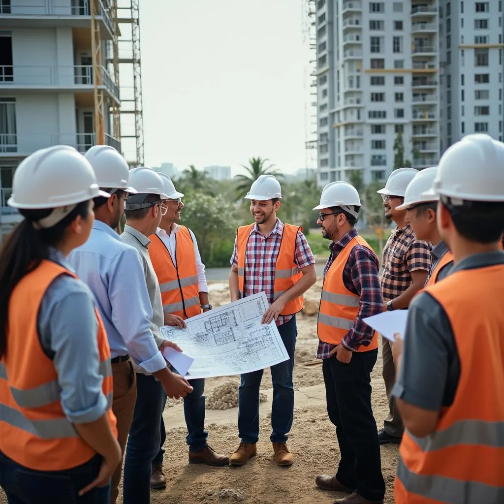 Client site visit to Cebu property development