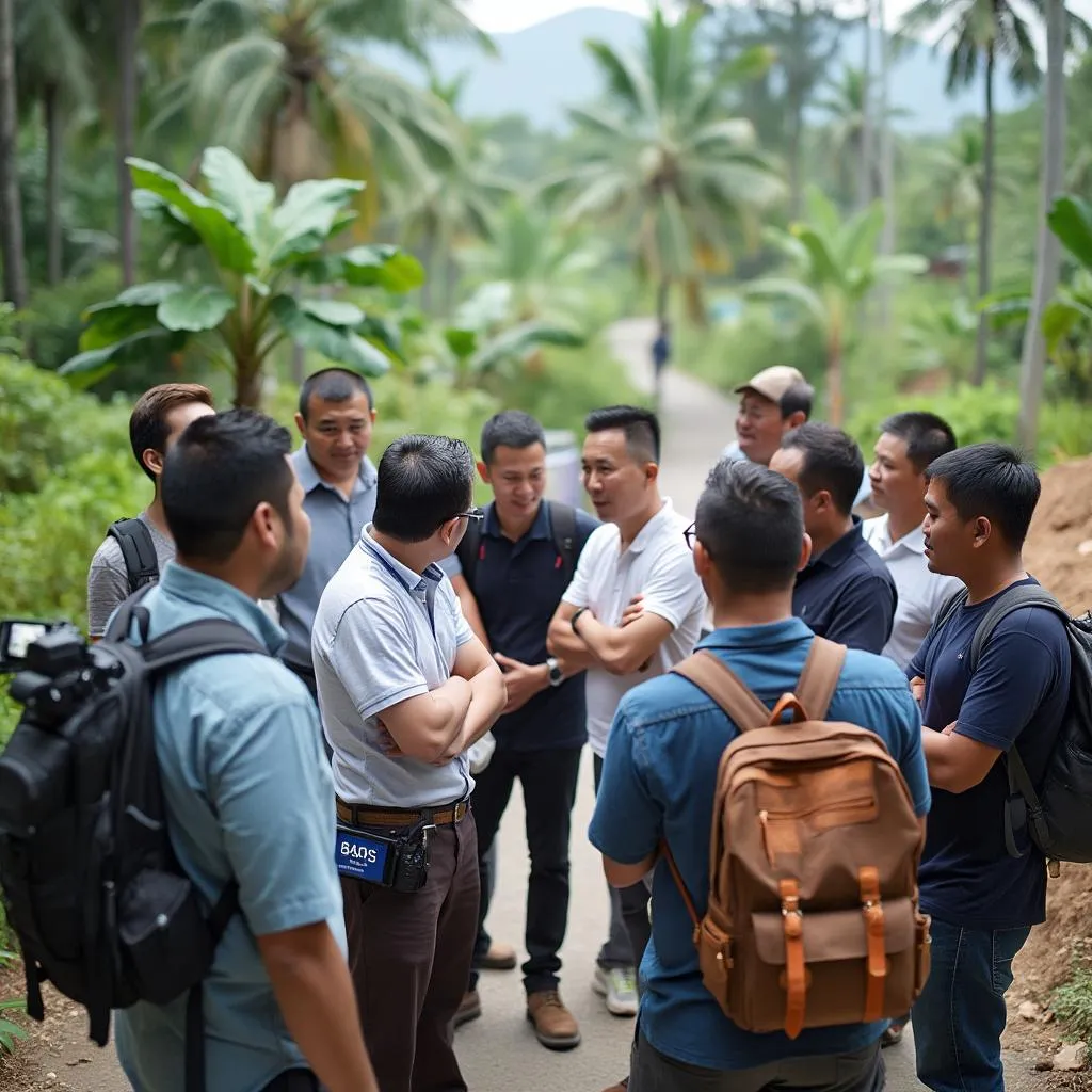 Investment tour group in Philippines