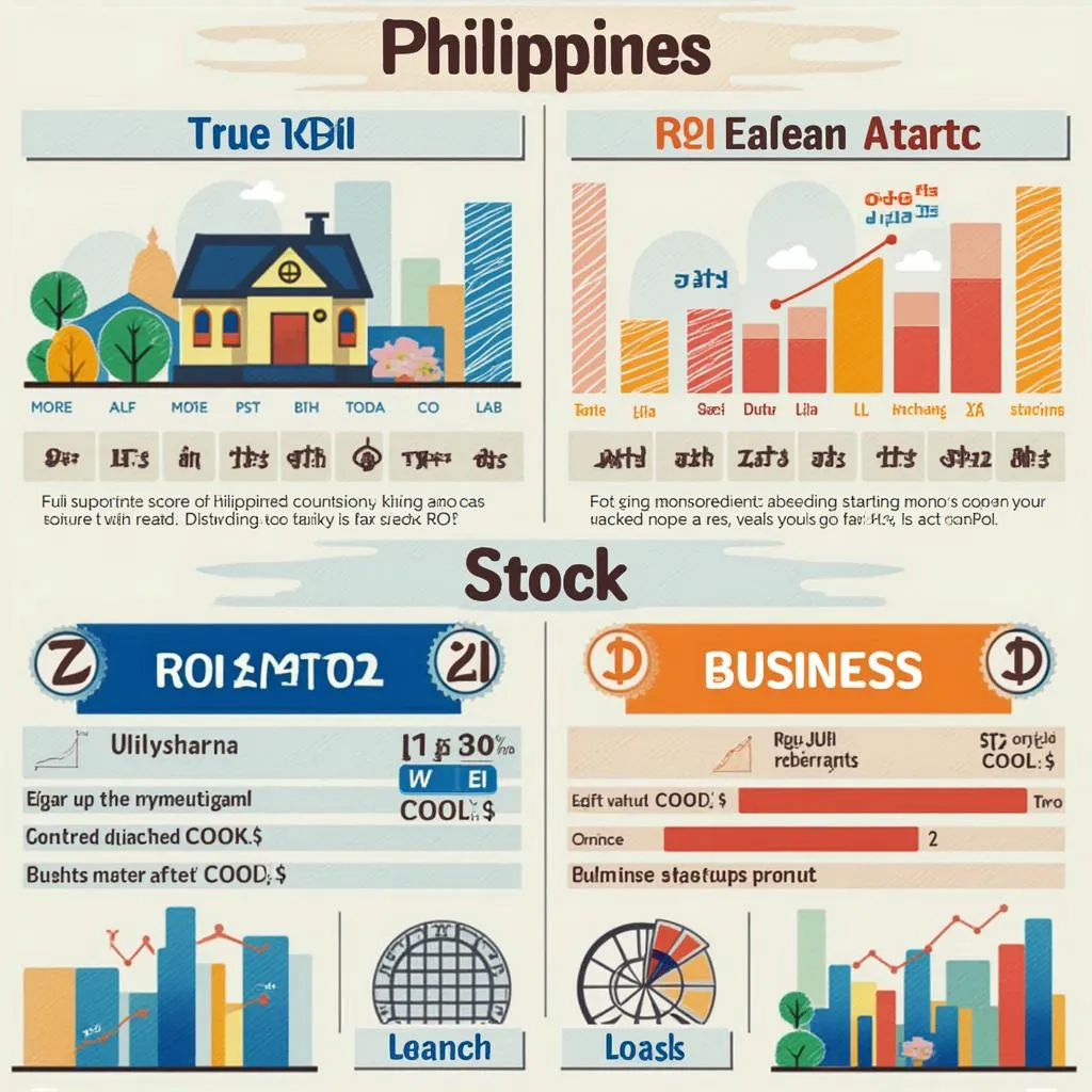 Investment performance comparison chart for Philippines